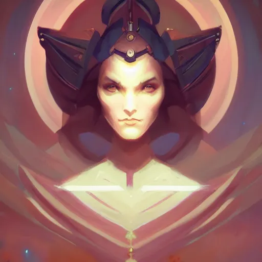 Image similar to a symmetrical portrait by pete mohrbacher and greg rutkowski and wlop and artgerm, digital art, unreal engine 5, trending on artstation, deviantart, pinterest, rule of thirds, 4 k uhd image