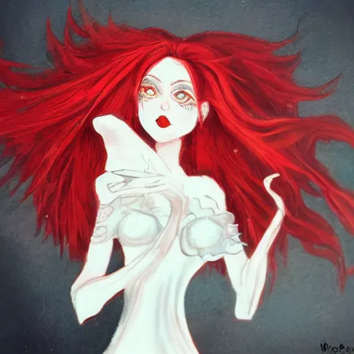 Image similar to red witch