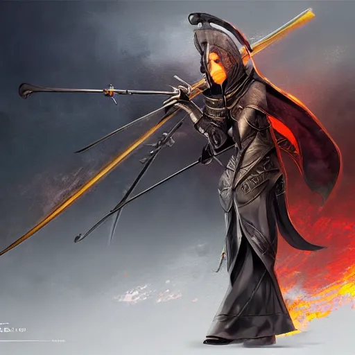Prompt: scythe weapon, scythe design, fantasy scythe, weapons concept art, design, rpg, weapon, detailed, digital art, incredible, digital painting, no noise, global illumination, warm lighting, vivid, intricate details, ultra realistic, volumetric lighting, warm colors advance, cell shading, hyper realism, matte painting, highly detailed