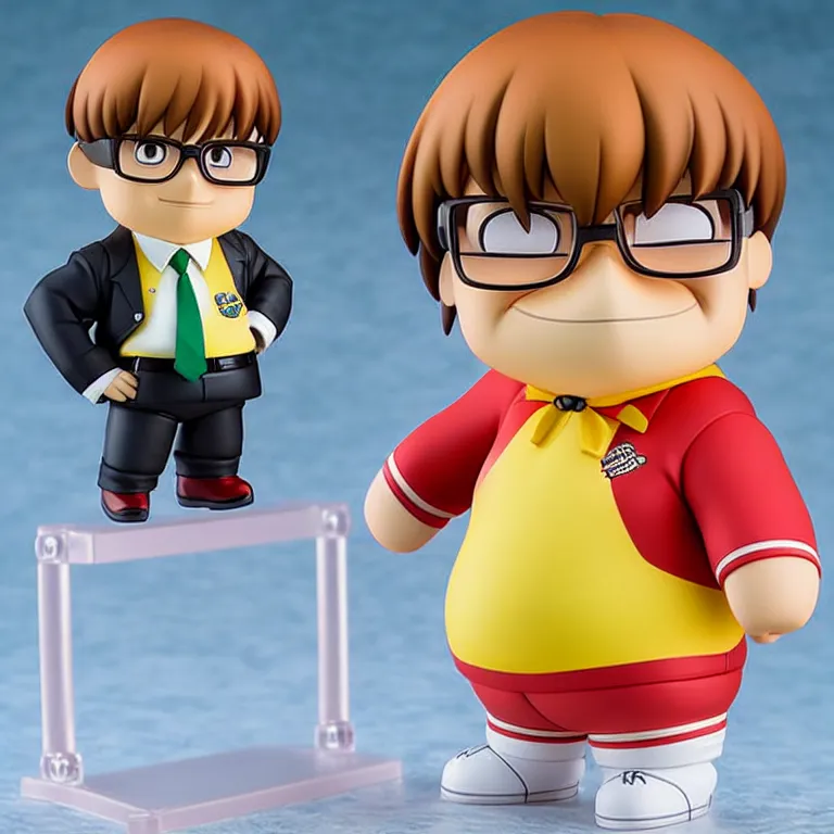 Image similar to peter griffin, an anime nendoroid of peter griffin, figurine, detailed product photo