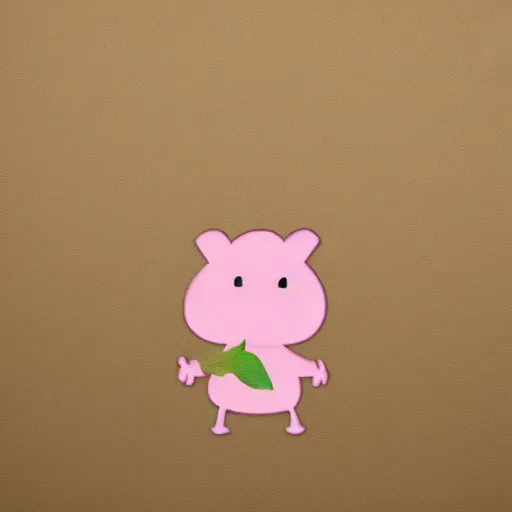 Image similar to minimalistic piglet