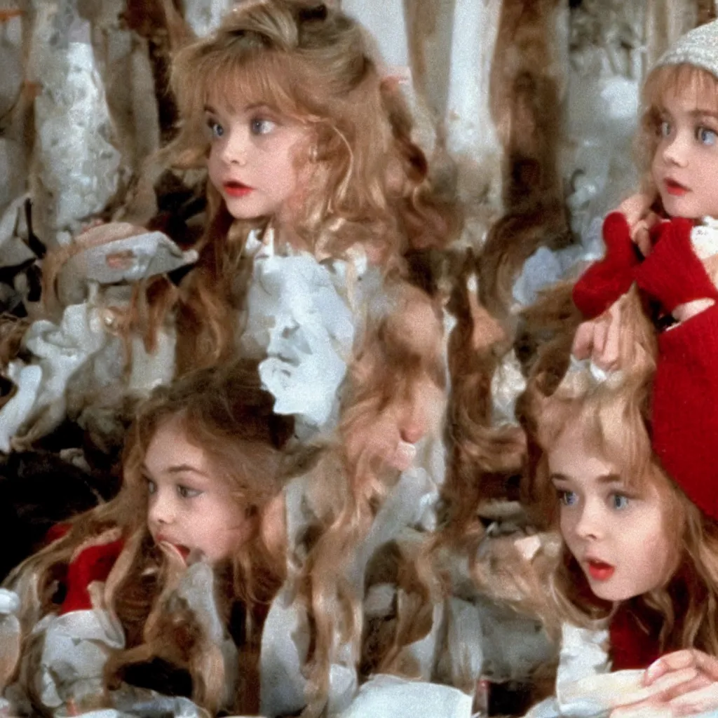 Image similar to sabrina carpenter in home alone ( 1 9 9 0 )