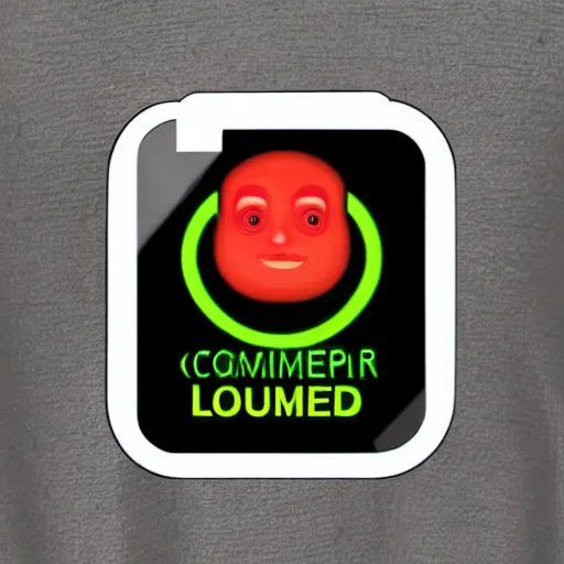 Image similar to computer load up celeryman