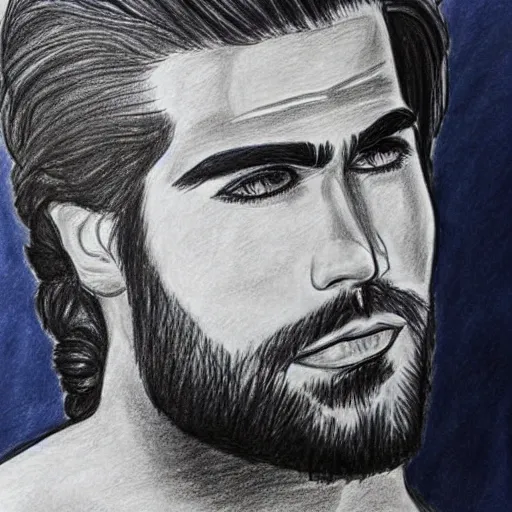 Prompt: a drawing un the style of mariano giraud