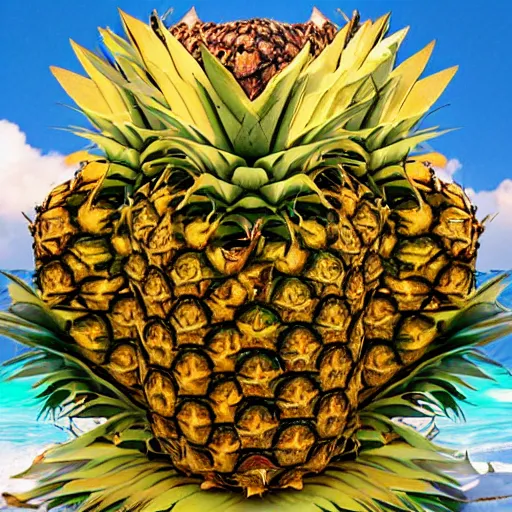 Prompt: pineapple dimension