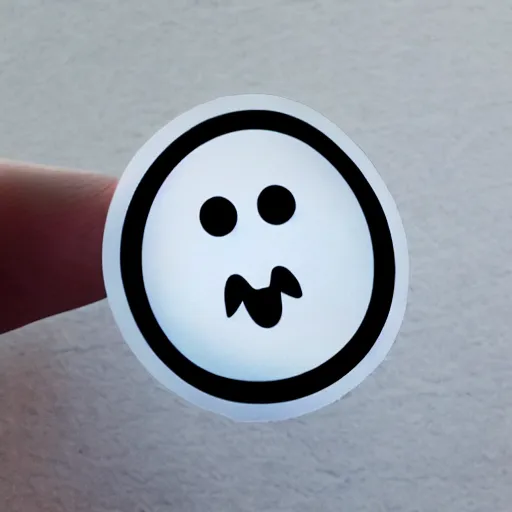 Image similar to cute ghost sticker