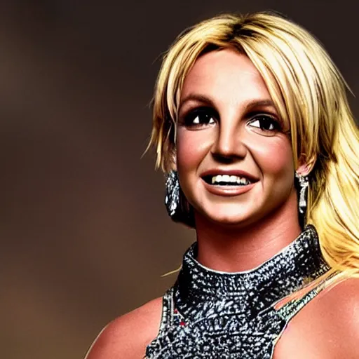 Image similar to Britney Spears as a Disney princess