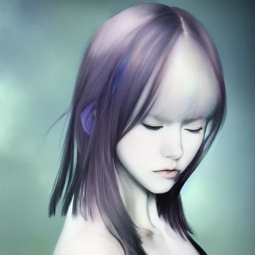 Image similar to heroine, beautiful, sui ishida art manga, hyperrealistic, highly detailed, a real photographic, digital art, digital art, 8 k, character, realistic, portrait