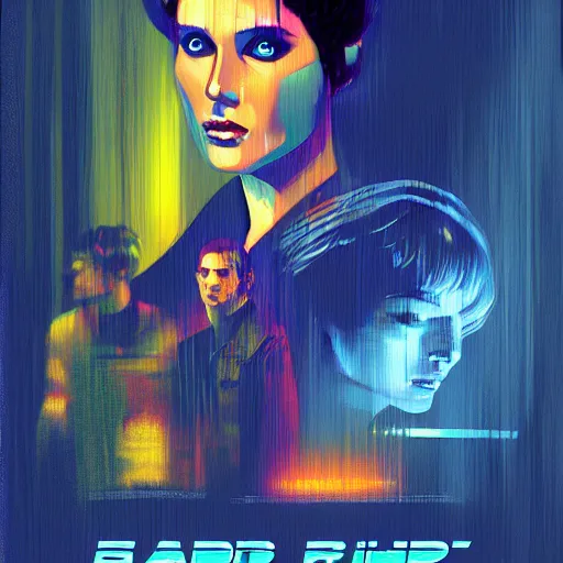 Image similar to Rachael from blade runner digital painting high quality