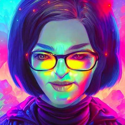 Image similar to skill magic geek inside matrix deepdream radiating a glowing aura stuff loot legends stylized digital illustration video game icon artstation lois van baarle, ilya kuvshinov, rossdraws,