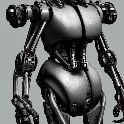 Image similar to mech by giger, unreal engine, 3D, vray, 4k