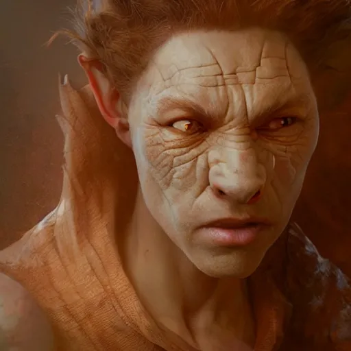 Image similar to photo realistic image of troll, stunning 3 d render inspired art by istvan sandorfi and greg rutkowski, perfect facial symmetry, realistic, highly detailed attributes and atmosphere, dim volumetric cinematic lighting,