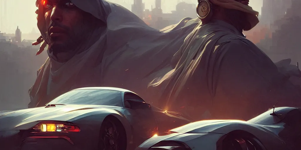 Prompt: the one eyed man likes your car, highly detailed, digital painting, artstation, concept art, matte, sharp focus, illustration, art by artgerm and greg rutkowski and alphonse mucha
