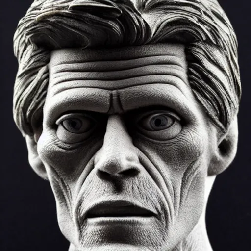 Image similar to willem dafoe made of foam : intricate, elegant, highly detailed, centered, smooth, sharp focus,