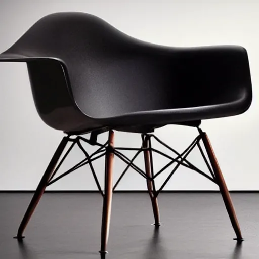 Image similar to an armchair (by eames) inspired by PlayStation 5!!!!!