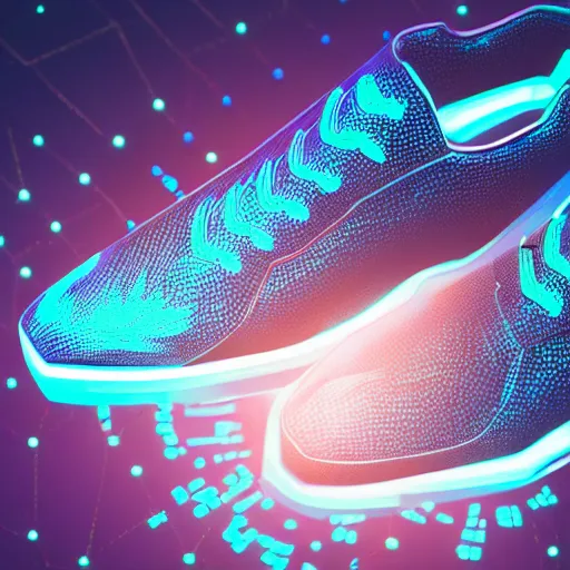 Image similar to spaceship sneakers on a dark neon background, cinematic shot, intricate, ornate, photorealistic, ultra detailed, realistic, 1 0 0 mm, photography, octane, high definition, depth of field, bokeh, 8 k, behance, artstation