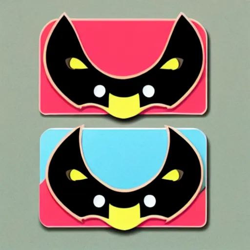 Image similar to cute bat sticker