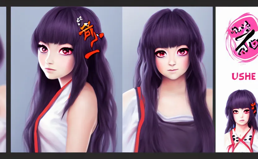 Image similar to cute girl made of sushi, dnd character portrait, anime, realistic render