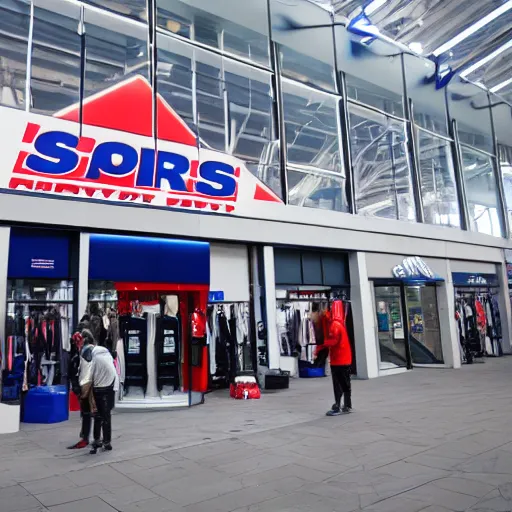 Image similar to sports direct flagship store