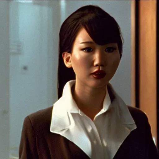 Image similar to Chinese Jennifer Lawrence in American Psycho (1999)