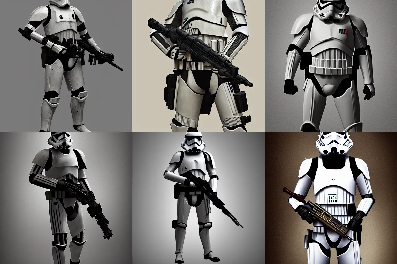 Star Wars stormtrooper with tactical military webbing | Stable ...