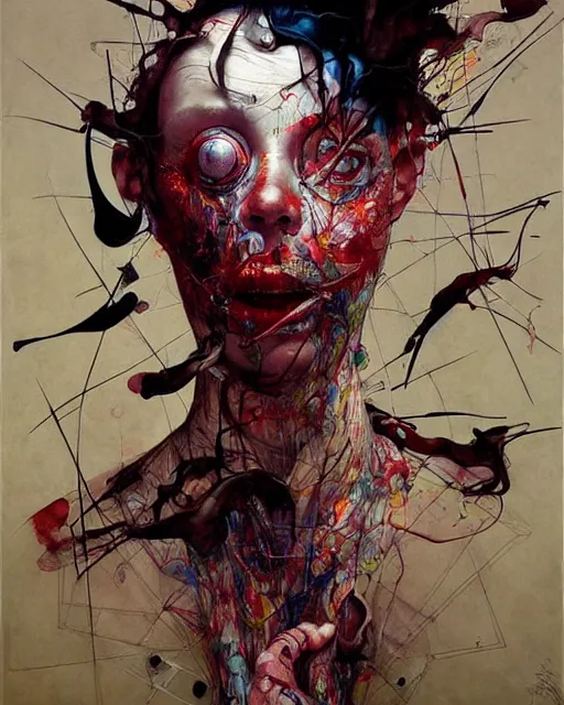 Prompt: human reason can excuse any evil ; that is why it ’ s so important that we don ’ t rely on it. in the style of adrian ghenie, esao andrews, jenny saville, ( ( ( edward hopper ) ) ), surrealism, dark art by james jean, takato yamamoto