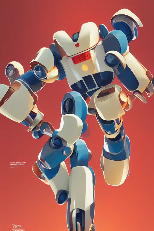 Image similar to metabots medabots medarotto medarot robot minimalist, behance hd by jesper ejsing, by rhads, makoto shinkai and lois van baarle, ilya kuvshinov, rossdraws global illumination