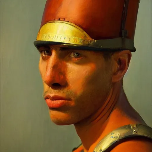 Image similar to a stunning and noble highly detailed portrait of a cuban warrior by josep tapiro baro and edward hopper, trending on artstation, oil painting masterpiece, symmetry, mysterious, very very very aesthetic
