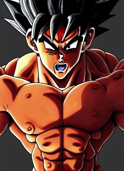 ArtStation - Goku's Anger
