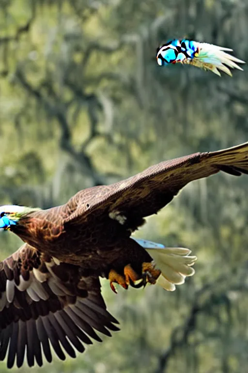 Prompt: eagle eat snake, in savannah, winning pulitzer award winning, captured by nikon d 8 5 0, bokeh, dynamic composition, and daniel berehulak and adnan abidi and preston gannaway, matt rainey, stephanie welsh, kyochi sawada