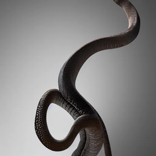 Image similar to venemous snake, studio lighting, highly detailed, octane render