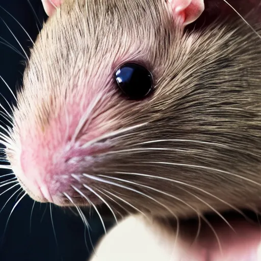 Prompt: a rat dressed up like a human, ultra realistic, close up, high resolution still