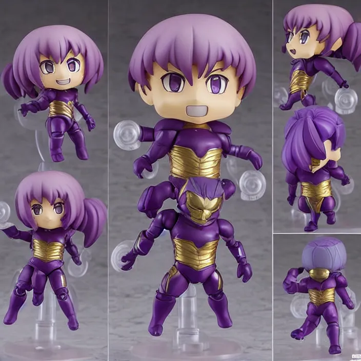 Image similar to thanos, an anime nendoroid of thanos, figurine, detailed product photo