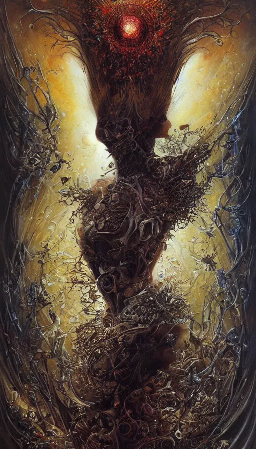 Image similar to The end of an organism, by Karol Bak