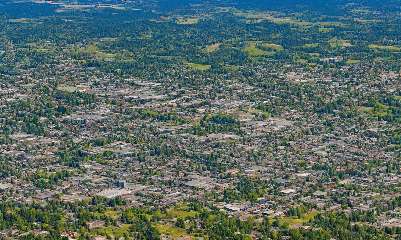 Prompt: Eugene, Oregon, detailed HD photography