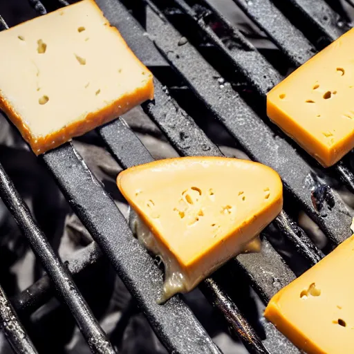 Image similar to goofy grilling cheese