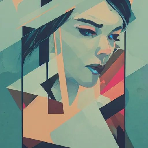 Prompt: Valarie Kay Painting by Sachin Teng, asymmetrical, Organic Painting , Matte Painting, geometric shapes, hard edges, graffiti, street art,:2 by Sachin Teng:4