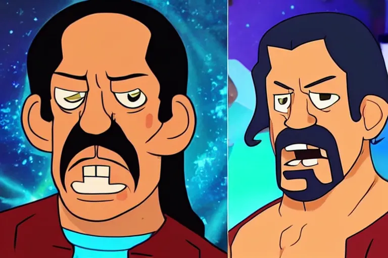 Image similar to danny trejo in steven universe