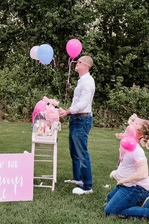 Image similar to gender reveal 9/11