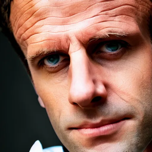 Image similar to closeup portrait of emmanuel macron dressed as napoleon, natural light, sharp, detailed face, magazine, press, photo, steve mccurry, david lazar, canon, nikon, focus