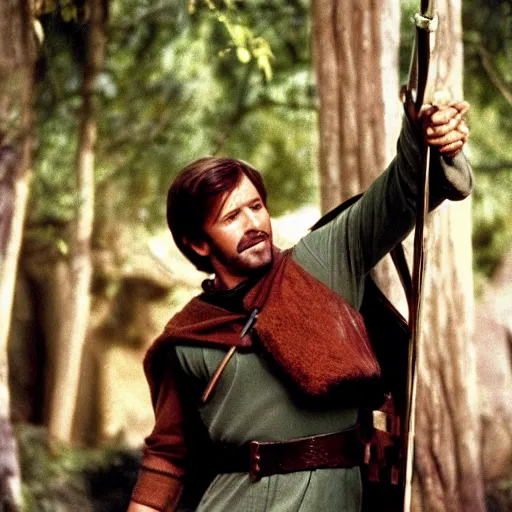 Image similar to still from Disney’s Robin Hood 1973, 4K details