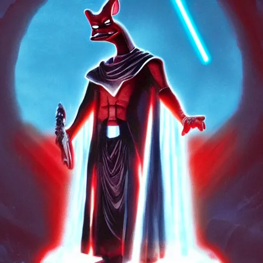 Image similar to sith jar jar binks very very beautiful