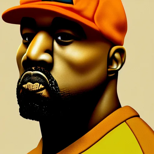 Image similar to Kanye West Koopa Troopa, UHD, hyperrealistic render, highly detailed, 4k, artstation