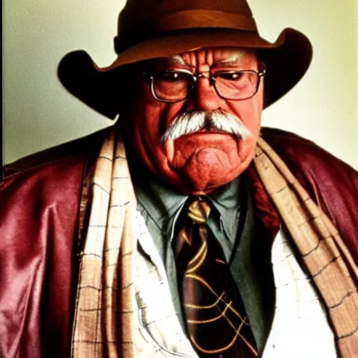 Prompt: wilford brimley as an african american