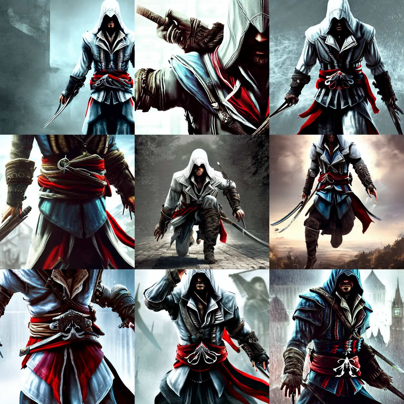 Prompt: assassin's creed art, 8 k, detailed