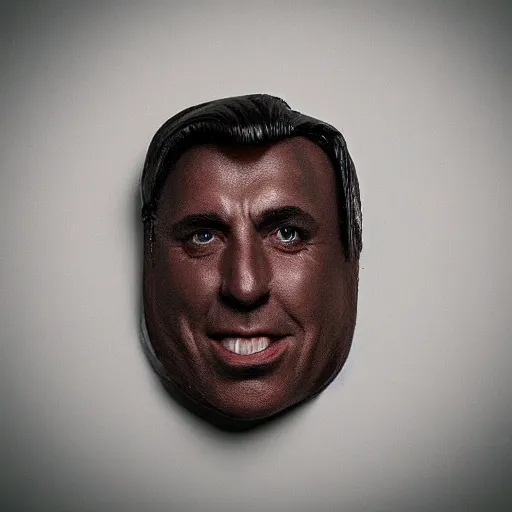 Prompt: dark chocolate relief that looks like till lindemann, dark chocolate portrait