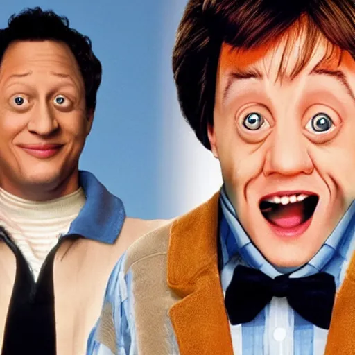 Image similar to rob schneider starring in dumb and dumber