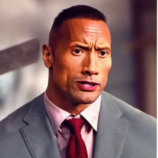 Prompt: dwayne johnson as doctor who, 1 9 7 0 s