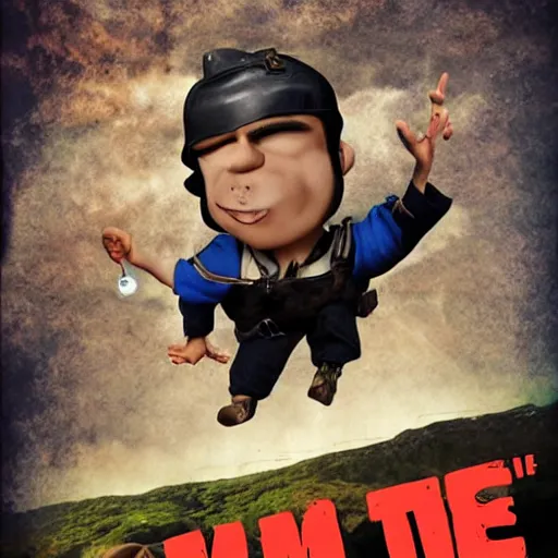 Image similar to tim from the show tim / : tims adventure, movie poster