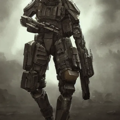 Image similar to a high definition photo realistic man wearing a trenchcoat, special forces, tactical gear, cosplay, mecha, science fiction, artstation, pinterest, dark fantasy, highly detailed, adobe photoshop